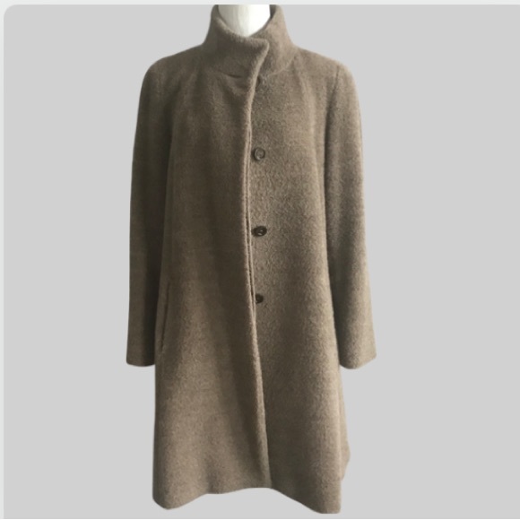 Cinzia Rocca Coat Virgin Wool and Alpaca blend Size 8 - Picture 6 of 14